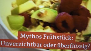 Mythos Frühstück